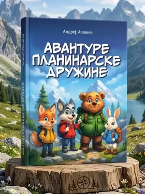 Naslovna ilustracija za knjigu Avanture planinarske družine